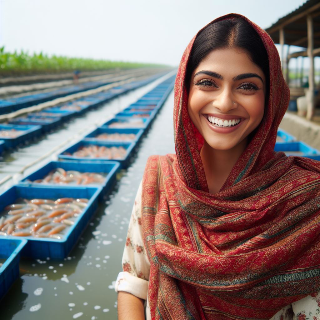 Empowering Women in Aquaculture: A Mosaic of Resilience, Enterprise, and Hope