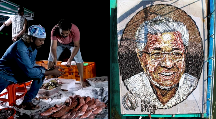 The Fishy Portrait: A Unique Tribute to Kerala’s Chief Minister