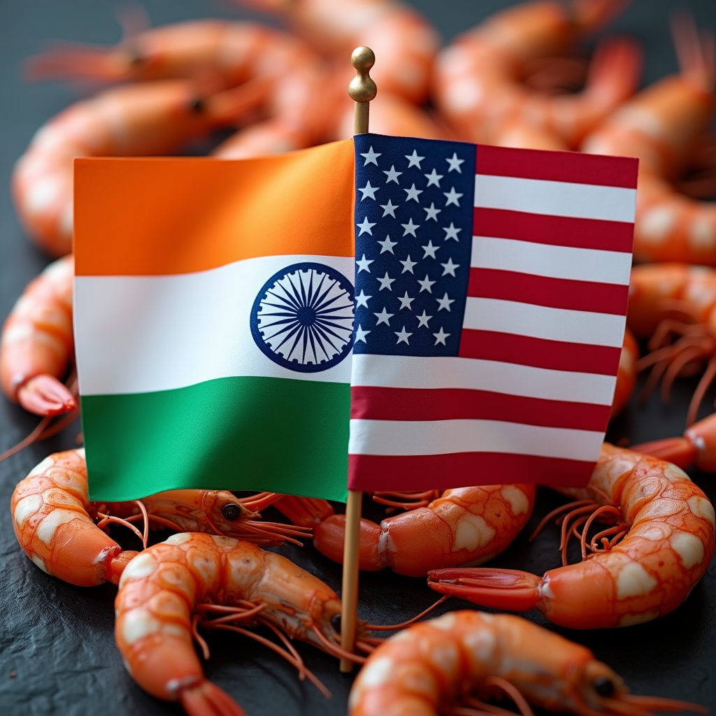 The Complex Landscape of India-US Shrimp Trade: Navigating Tariffs, Duties, and Diplomatic Challenges