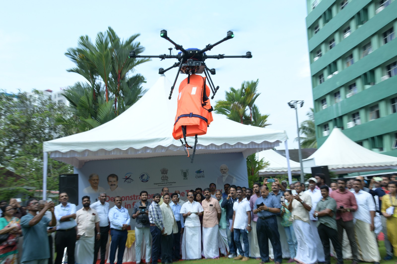 Drone Technology Takes Flight: A New Era for India’s Fisheries Sector