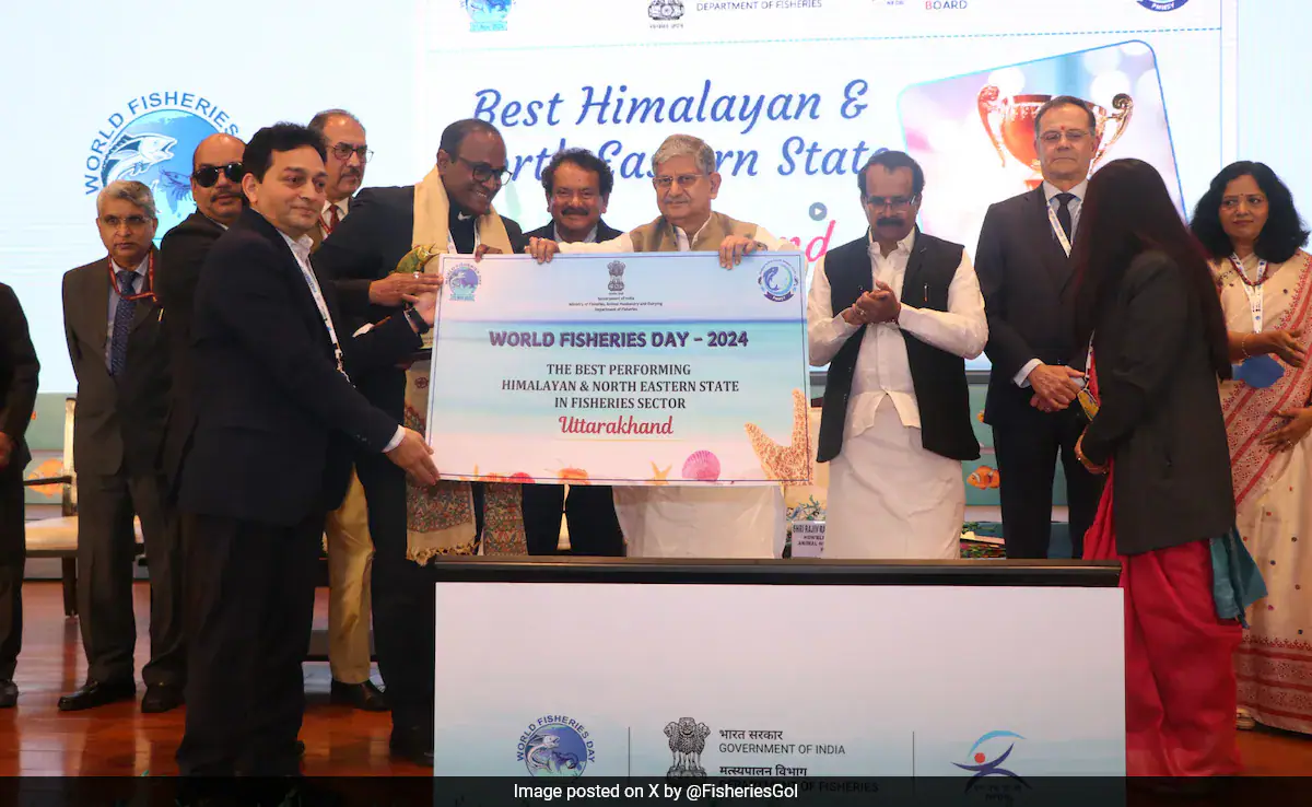 Uttarakhand Shines: Awarded Best State for Fisheries Development in India